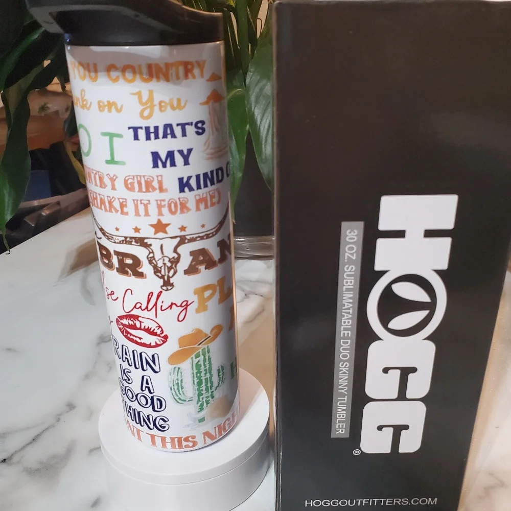 Luke Bryan Songs 30oz Tumbler 🎉sale